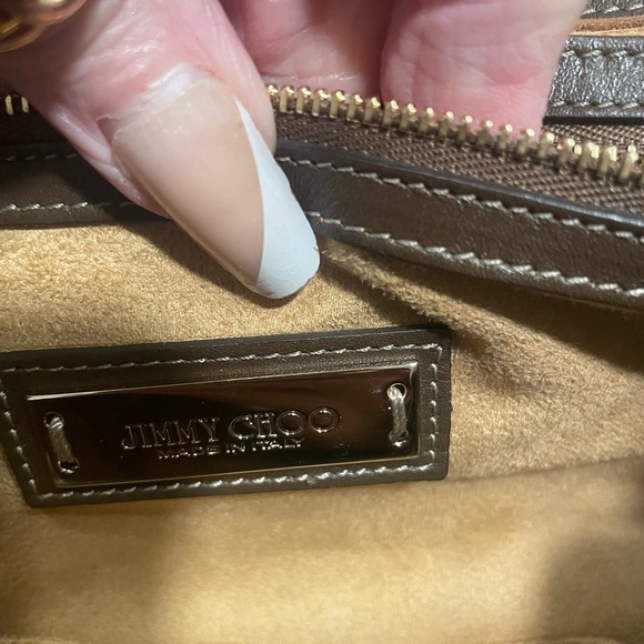 Beautifulful Jimmy Choo python bag - Picture 11 of 12